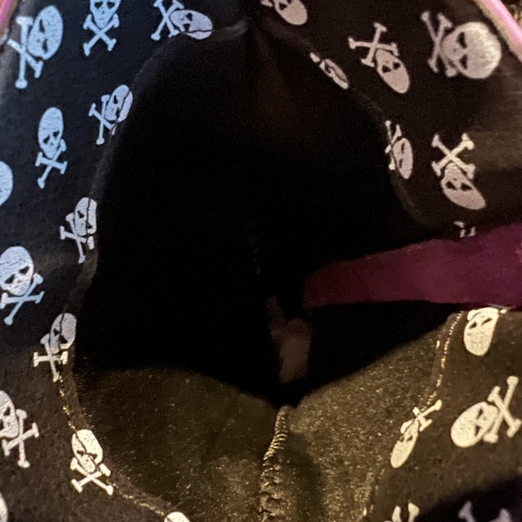 💜HOST PICK💜 Lamoda Purple Magnolia Platform Boots from Dolls Kill size 6 - Picture 9 of 11